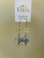 Aros de flores prensadas