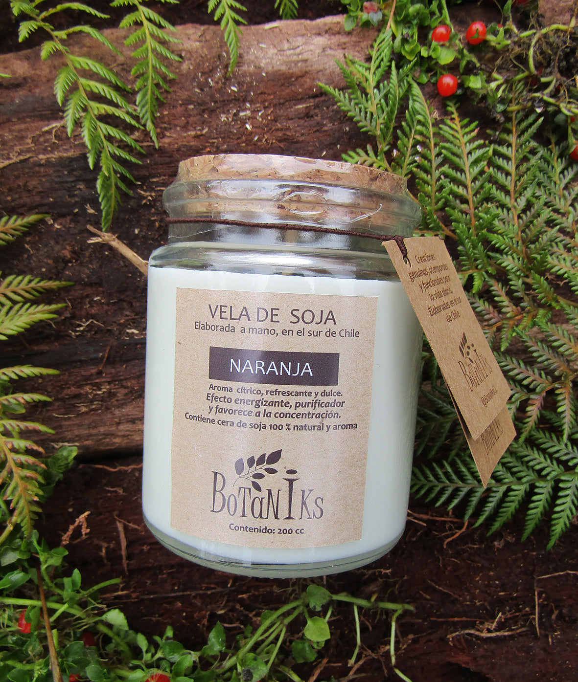 Vela de Soja Aromática