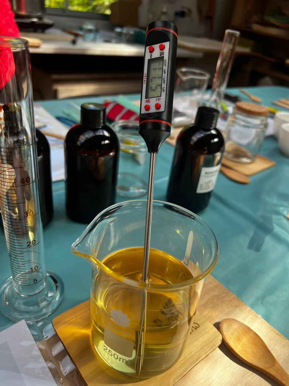 Taller de Elaboración de Velas de Soja