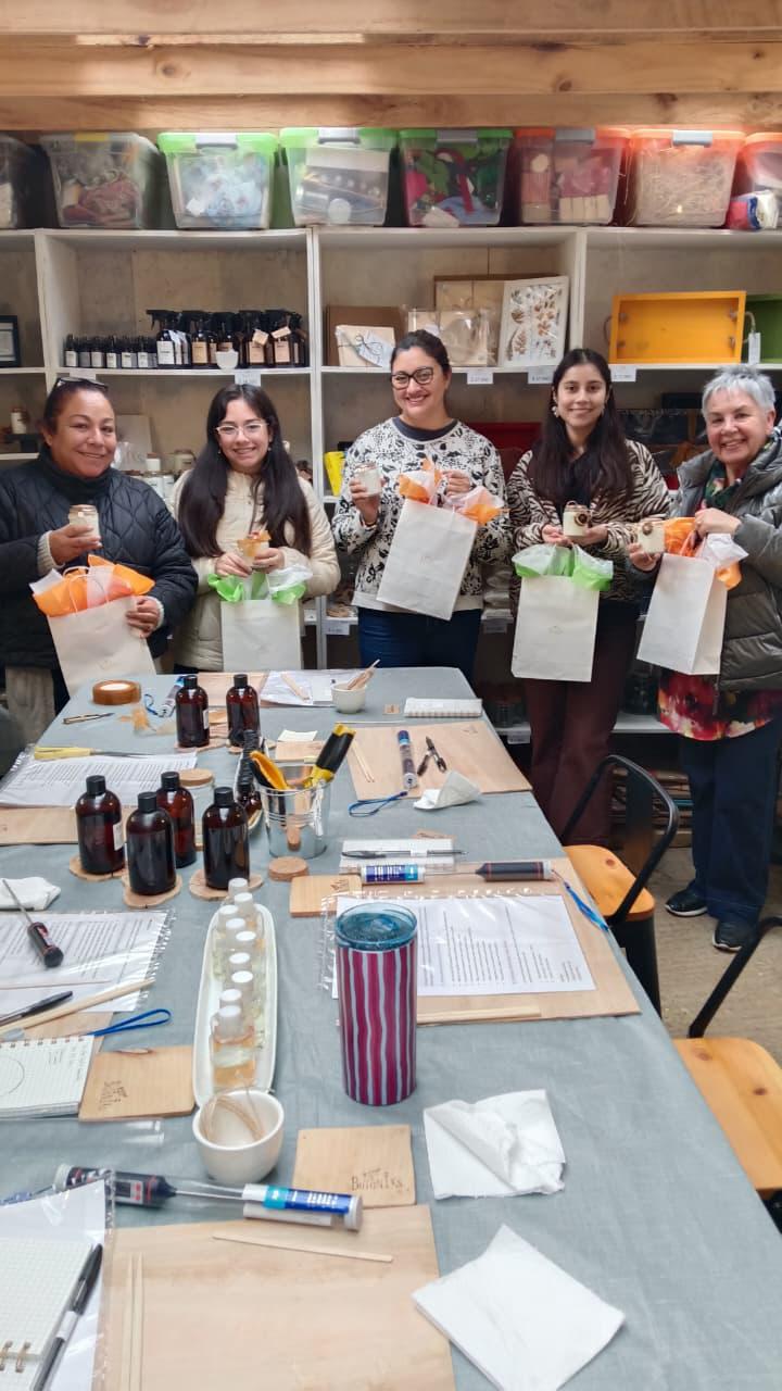 Taller de Elaboración de Velas de Soja