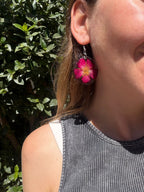 Aros de flores prensadas