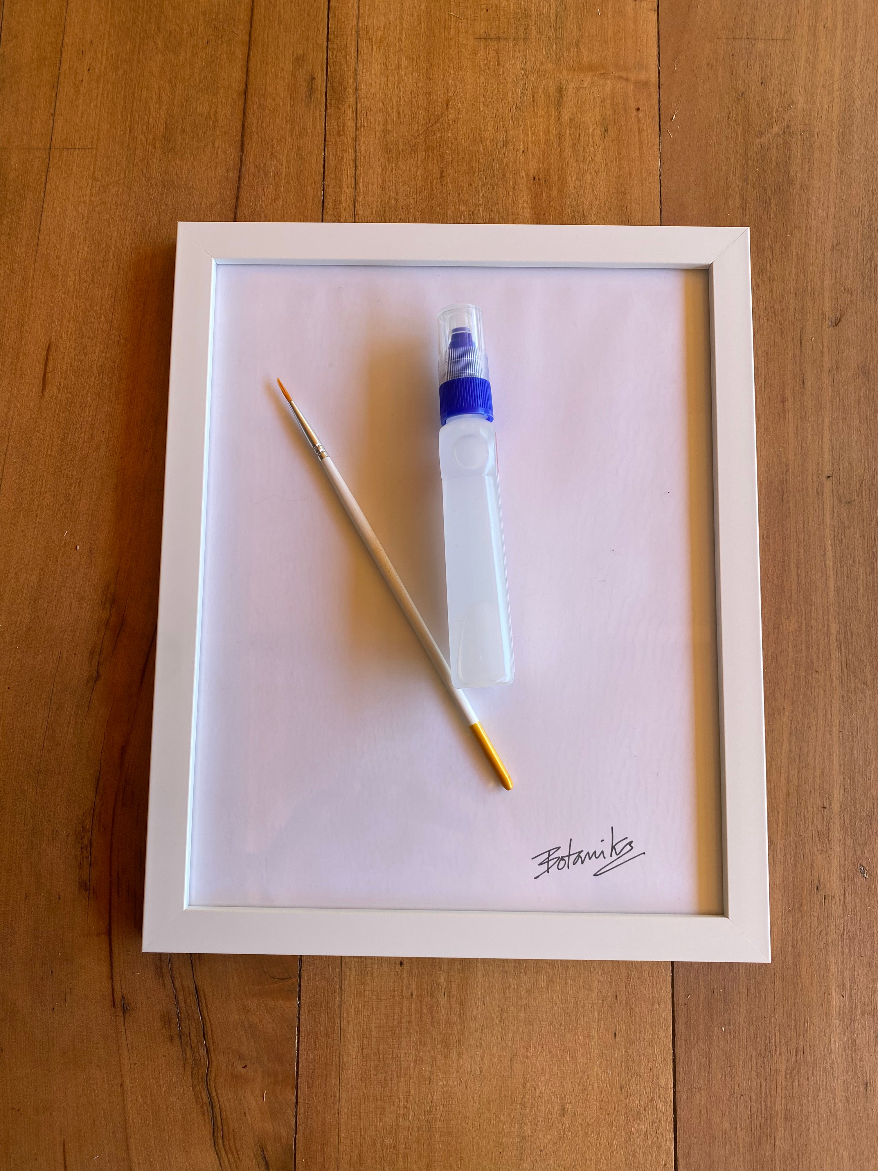 Complementos Kit Prensado: Marco + pegamento + pincel