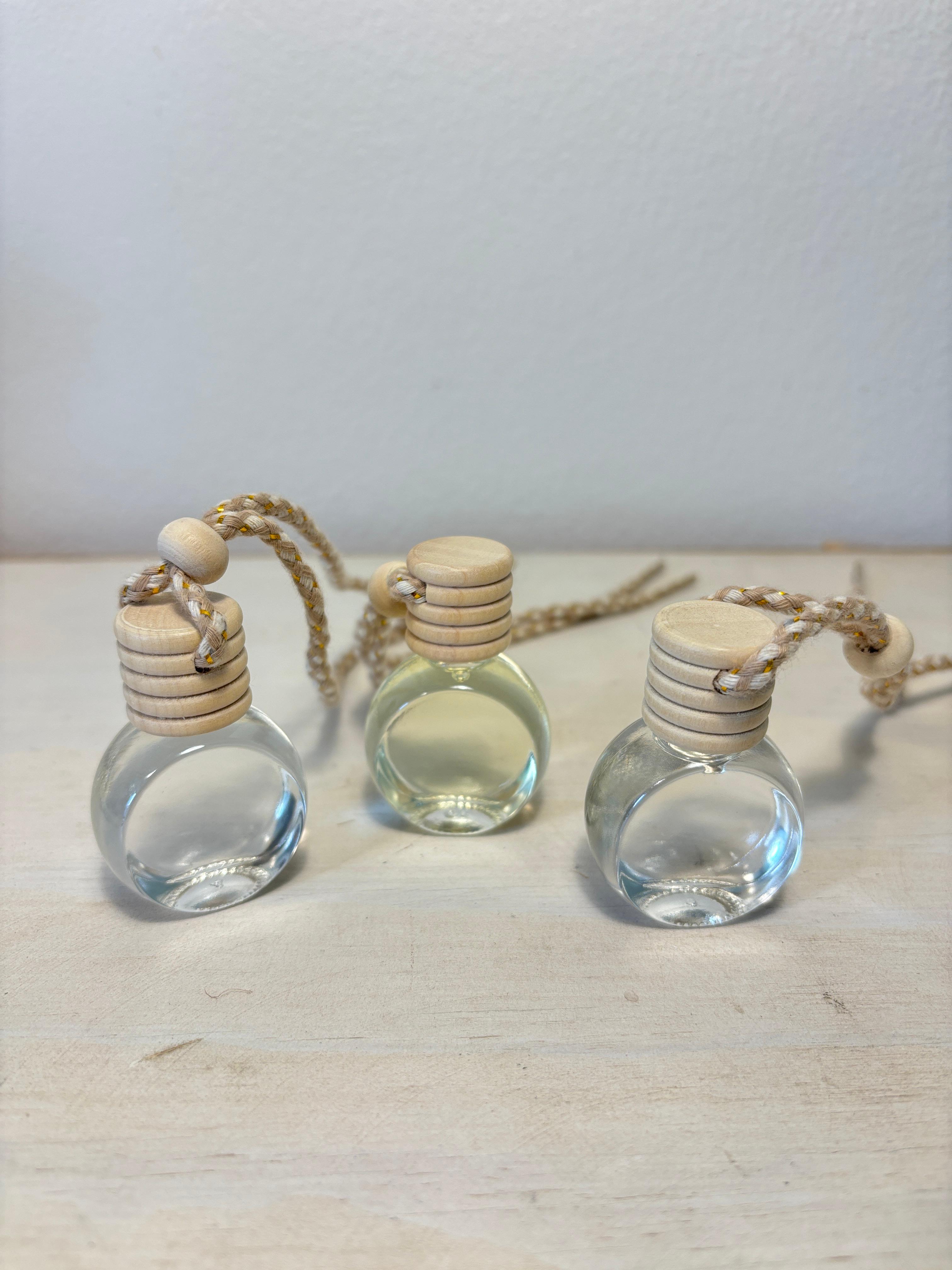 Pack familiar: caja con 3 mini aromatizadores auto - aroma a elección
