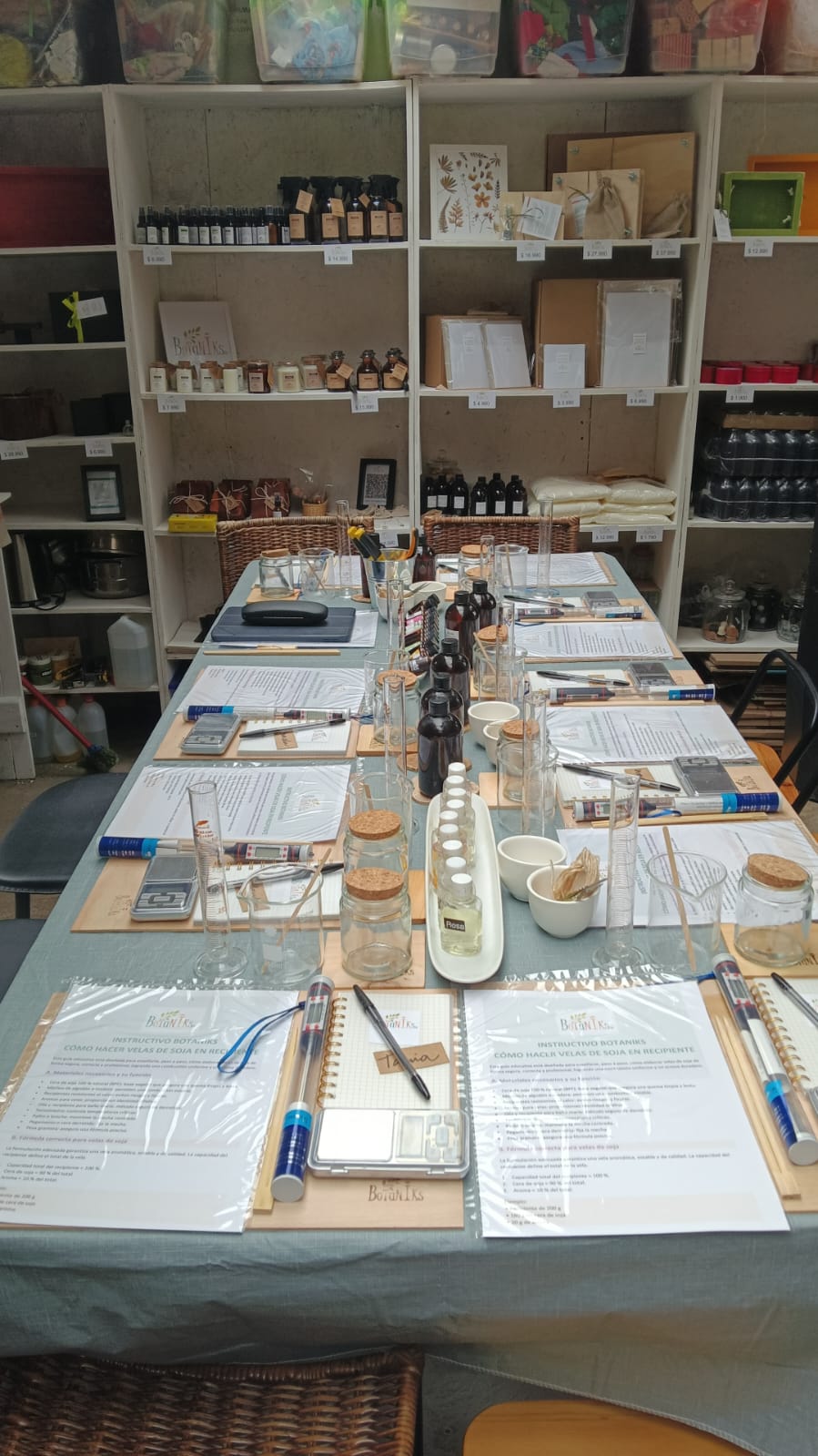 Taller de Elaboración de Velas de Soja