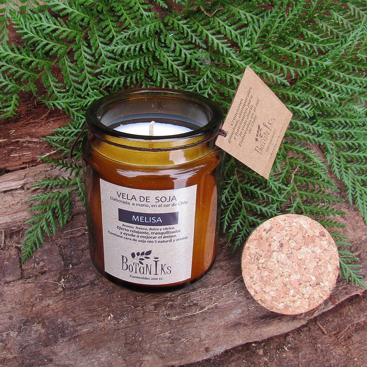 Vela de Soja Aromática